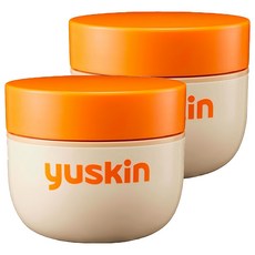 yuskin 悠斯晶 乳霜, 長效滋潤保濕, 含維他命B2, 120g, 2件