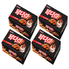 닭다리 핫 숯불바베큐, 4개, 66g