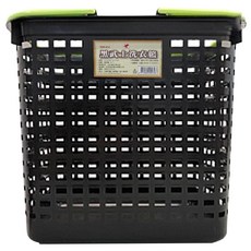 添成塑膠 黑武士 洗衣籃 聚丙烯(P.P.)材質, 440 x 310 x H410mm, 黑色