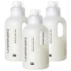 Bebeskin 高濃縮織物柔順劑，帶有可愛的桃子香味, 1070毫升, 3個