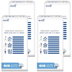 YEJIMIIN 玥之美人 Super Slim Panty Liner 護墊, 175mm, 46片, 4包