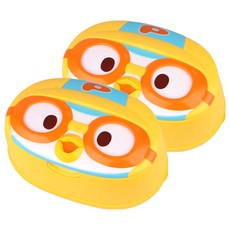 BUNNYLAND Pororo 濕紙巾盒, 混合顏色, 2個