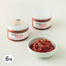 입술젓갈 낙지젓, 150g, 6개
