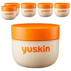 yuskin 悠斯晶 乳霜, 長效滋潤保濕, 含維他命B2, 120g, 6件