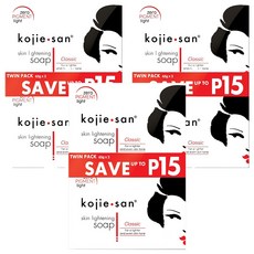 Kojie San 長灘島 藝妓嫩白美肌皂, 65g, 6個