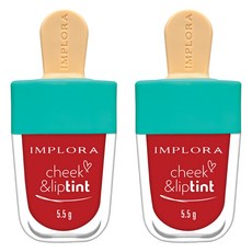 Implora 唇釉5.5g #06 Pumpkin 峇里島唇頰兩用 持久保濕 展現自然好氣色, 2件