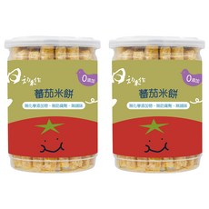 日初禾作 番茄糙米餅, 番茄, 50g, 2罐