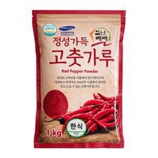 中國產辣椒粉 韓式料理適用, 1kg, 1包