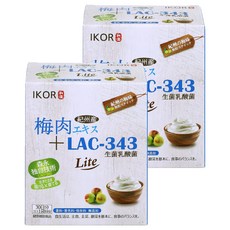 IKOR 日本醫珂 梅精益生菌, 30包, 2盒