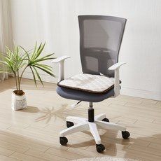 THEANN 超細纖維電熱坐墊 DHB-D1024, 米色, 45 x 45 cm