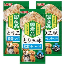 INABA 汪雞三昧餐包 DRP-28, 軟骨 + 雞肝, 150g, 3個