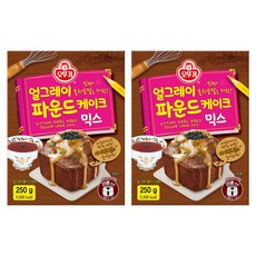 OTTOGI 不倒翁 伯爵紅茶磅蛋糕預拌粉, 250g, 2盒