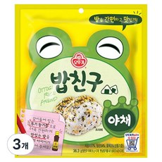 OTOKI 不倒翁 蔬菜風味拌飯香鬆, 3個, 36.3g