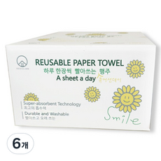 sunwooland 每天一片的抹布, 50入, 6個