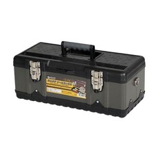 JEJ 黑武士鋼製雙層分隔式手提工具箱, 47 x 24 x 18cm, 1個