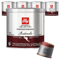 일리 아라비카 셀렉션 과테말라 캡슐커피, 6.7g, 21개입, 5개