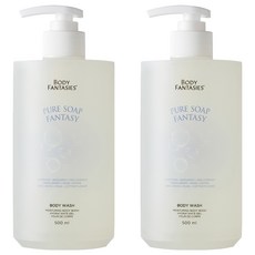 BODY FANTASIES 皂香沐浴露, 2瓶, 500ml