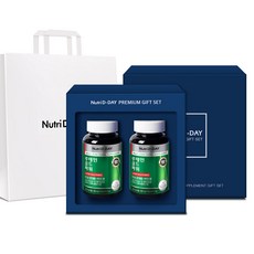 葉黃素膠囊禮盒+禮物袋, 90顆, 2罐