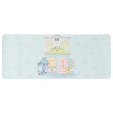 R FUN SHOP MONSTERS INC. 怪獸電力公司 皮革桌墊 30cm x 75cm, 甜蜜夢境系列 藍色