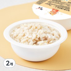 짱죽 이유식 후기 11개월부터 진밥, 혼합맛(한우/콩나물), 200g, 2개