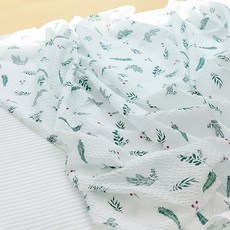 BAZAAR 日夏泡泡紗涼被, 綠色