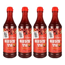 움트리 움쉐프의 매운닭발 양념, 950g, 4개