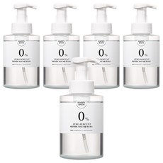 HAPPY BATH ZERO PERCENT 低刺激泡沫洗手乳, 500ml, 5個