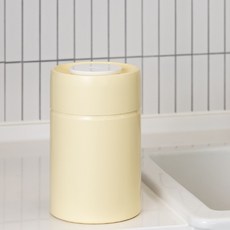 PurplePlastic 時尚迷你廚餘垃圾桶 SLFC3, 黃色