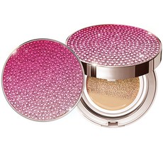 STYLE71 奢華遮瑕氣墊粉餅 15g, 23 Natural Beige(色號) 紫粉色漸層(外殼)/Mist Cover, 1顆