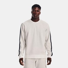 Under Armour 安德瑪 男款 UA Essential Fleece Heritage 圓領運動衫 1373814-112