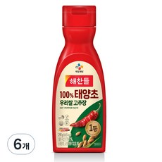 CJ Haechandle 好餐得 韓國米辣椒醬, 290g, 6個