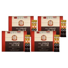 Jungwonsam 6年產高麗紅蔘精 30條入+提袋, 300g, 4盒