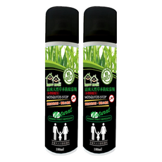 HAPPY HOUSE 快樂屋 清爽草本防蚊噴霧慕斯 小黑蚊配方, 2瓶