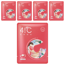 益母草生理期貼 41℃恆溫技術 3小時溫暖熱敷 親膚珍珠棉柔層 抗敏感設計 貼心呵護 Set 5片, 1盒