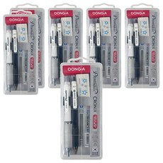 DONG-A Promatic 自動鉛筆 + 原子筆文具組, 混合顏色, 6套