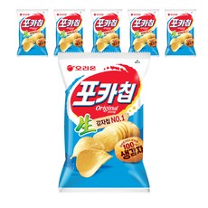오리온 포카칩 오리지널, 137g, 6개