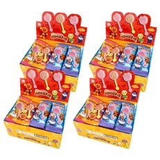 FUJIYA 不二家 可可棒 麵包超人 25支, 4盒, 125g