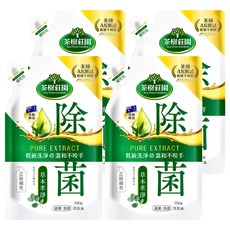 farcent 花仙子 茶樹莊園 超濃縮洗碗精 補充包 茶樹速淨, 700g, 4包
