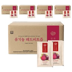 청춘농장 유기농 레드비트즙, 4.8L, 5박스