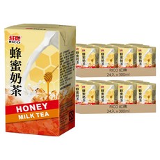 RICO 紅牌 蜂蜜奶茶, 48入, 300ml