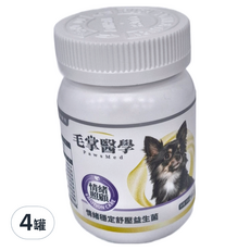 狗狗情緒穩定舒壓益生菌 3個月以上狗狗適用, 情緒穩定, 50g, 4罐