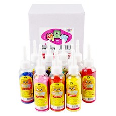 Uniart 彩色沙子 12 件套, 混合顏色, 1個