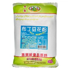 東承 天之山 布丁豆花粉 - 台灣生產製造, 1kg, 1包