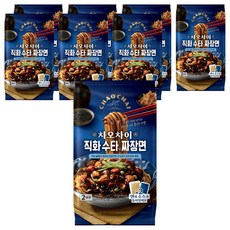 차오차이 직화 수타식 짜장면 720g 2인분, 8개