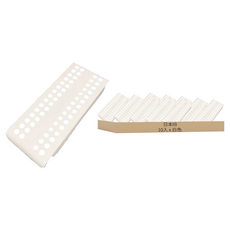 日本ib伸縮桿用網格置放架2入-小, 白色, 5入