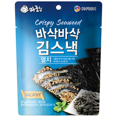 K·FISH 海苔脆片 鯷魚口味, 20g, 1個