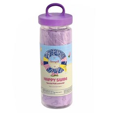 Boorepick 高級濕式運動游泳毛巾 85 x 33 cm, 1個, 2 紫色