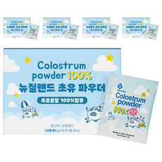 엔젯오리진 뉴질랜드 초유 파우더, 60g, 5개