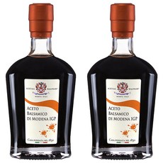 ACETAIA MALPIGHI 瑪畢齊 IGP 巴薩米克葡萄醋，特選紅白葡萄，木桶釀造，味道酸甜濃郁果香, 250ml, 2瓶