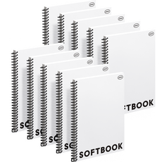 motemote 空白筆記本, 白色, 10入